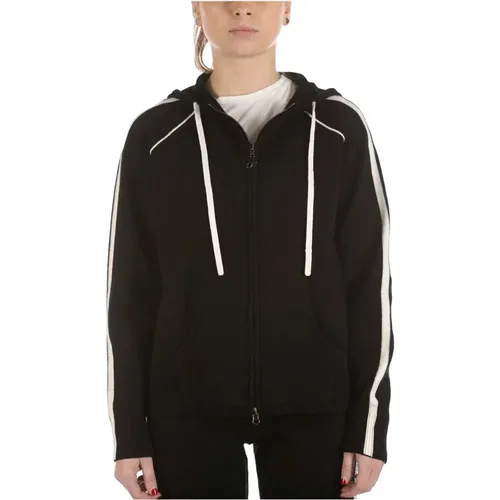 Strick-Sweatshirt In Schwarz , Damen, Größe: XL - Deha - Modalova