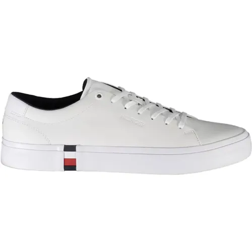 Kontrastierender Schnürsportschuh für Herren , Herren, Größe: 45 EU - Tommy Hilfiger - Modalova