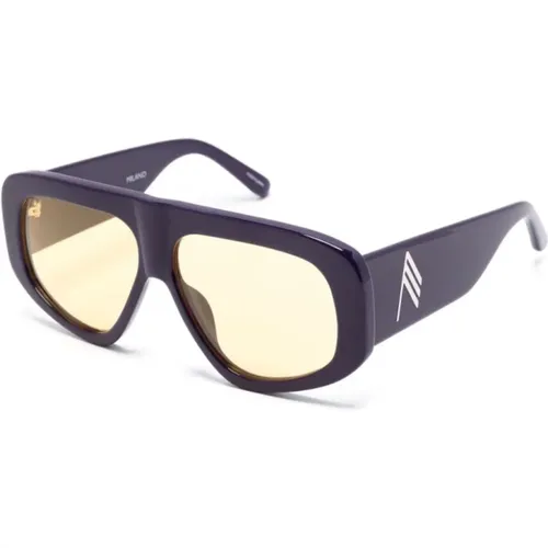 Attico57 C2 SUN Sunglasses , female, Sizes: 60 MM - Linda Farrow - Modalova