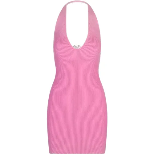 Ribbed Bodycon Mini Dress , female, Sizes: M - Diesel - Modalova