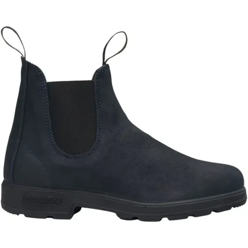 Waxed Suede Boots , male, Sizes: 10 UK, 8 UK, 9 UK, 8 1/2 UK - Blundstone - Modalova