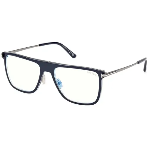 Klassische Optische Brille , unisex, Größe: 55 MM - Tom Ford - Modalova