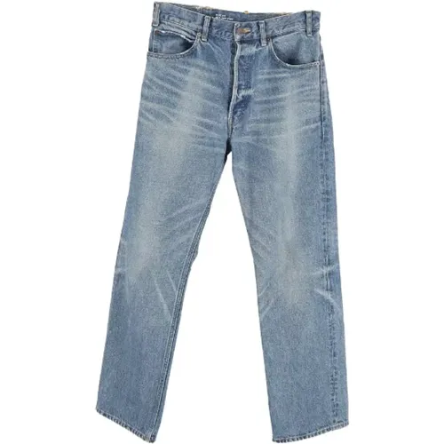 Pre-owned Cotton jeans , male, Sizes: 4XS - Celine Vintage - Modalova