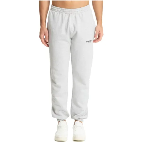 Club Logo Sweatpants with Drawstring Closure , male, Sizes: L, S - Represent - Modalova