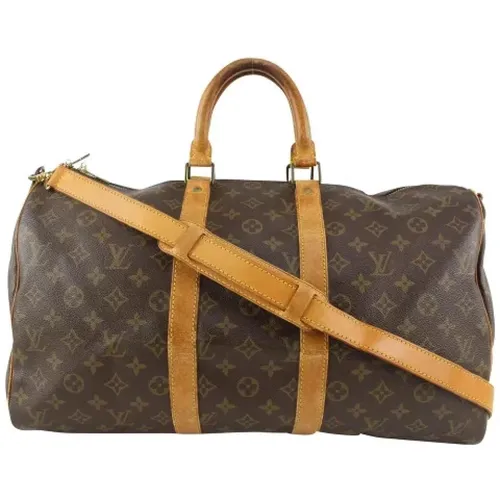Used Weekend Bag, Style: Vi0930, Made in France , female, Sizes: ONE SIZE - Louis Vuitton Vintage - Modalova