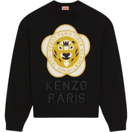 Tiger Academy Sweater , male, Sizes: L - Kenzo - Modalova