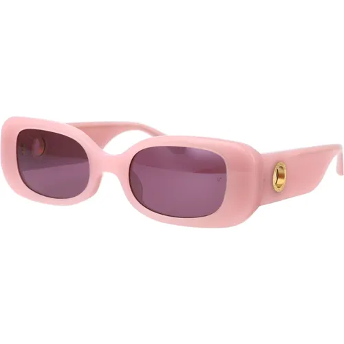 Stylish Lola Sunglasses for Summer , female, Sizes: 52 MM - Linda Farrow - Modalova