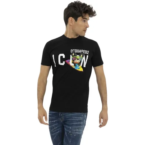 T-Shirts , male, Sizes: L - Dsquared2 - Modalova