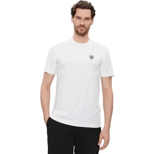 Casual Cotton T-Shirt , male, Sizes: 2XL, M, 3XL, L, XL - Emporio Armani EA7 - Modalova