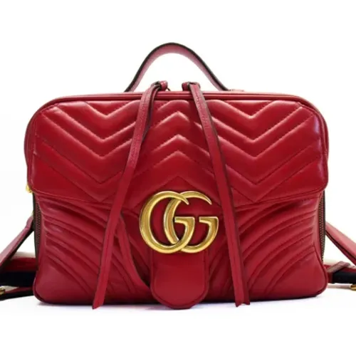 Pre-owned Leather gucci-bags , female, Sizes: ONE SIZE - Gucci Vintage - Modalova