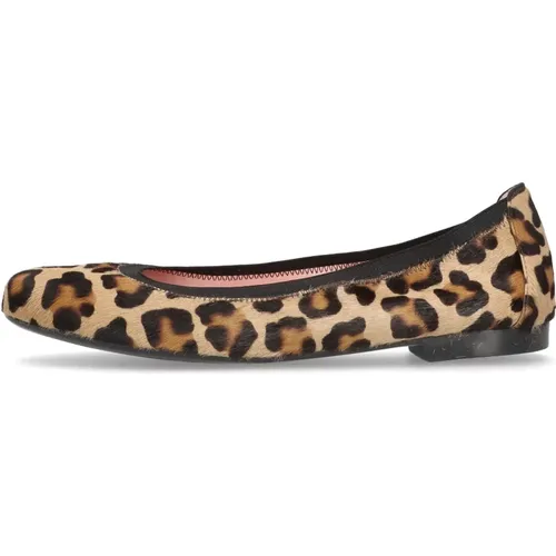 Leopard Ballerina Schuhe , Damen, Größe: 36 EU - Pretty Ballerinas - Modalova