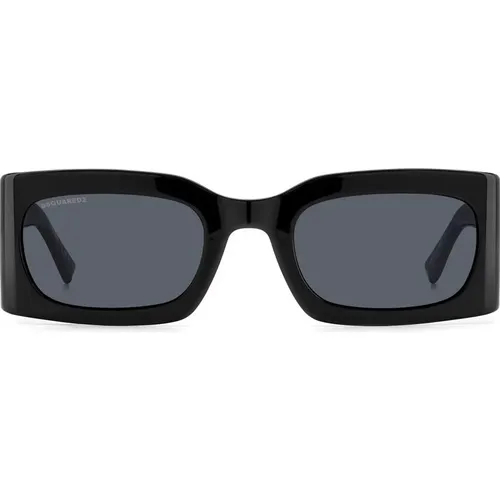 Grey Sunglasses , female, Sizes: 52 MM - Dsquared2 - Modalova