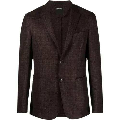 Classic Wool Blazer , male, Sizes: XL - Ermenegildo Zegna - Modalova