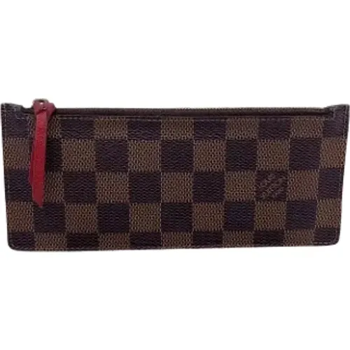 Pre-owned Leather wallets , female, Sizes: ONE SIZE - Louis Vuitton Vintage - Modalova