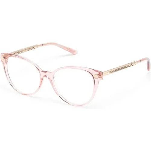 Rosa Optische Brille für den Alltag,Stilvolle Brille,Schwarze Optische Brille Klassischer Stil - Versace - Modalova