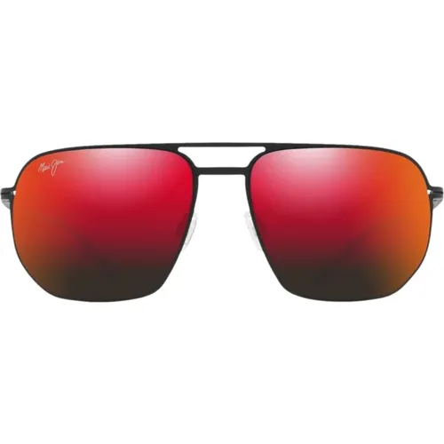 Sharks Cove Square Sunglasses , unisex, Sizes: 55 MM - Maui Jim - Modalova