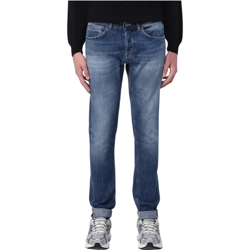 Modern Slim-fit Jeans , male, Sizes: W31 - Dondup - Modalova
