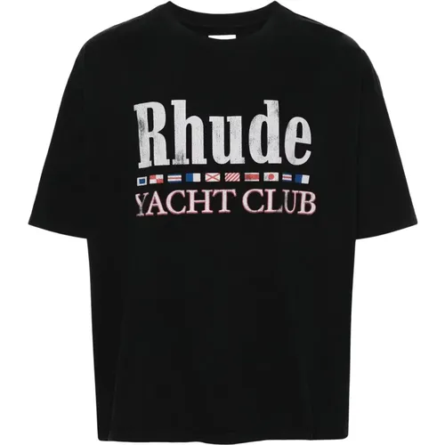 T-Shirts , Herren, Größe: M - Rhude - Modalova