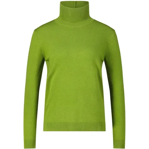 Seiden Stehkragen Pullover , Damen, Größe: XS - Max Mara - Modalova