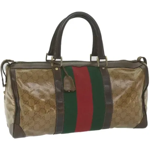 Pre-owned Canvas travel-bags , female, Sizes: ONE SIZE - Gucci Vintage - Modalova