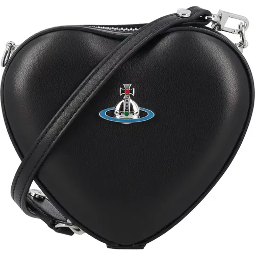 Mini Heart Crossbody Bag , female, Sizes: ONE SIZE - Vivienne Westwood - Modalova