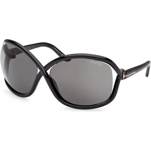 Wraparound Sonnenbrille , Damen, Größe: 68 MM - Tom Ford - Modalova