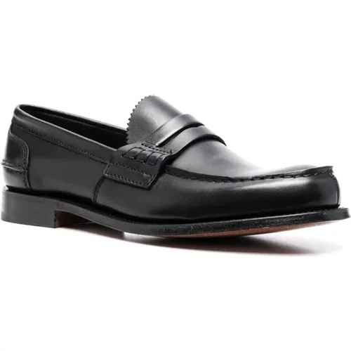 Leather Moccasin Shoes , male, Sizes: 10 UK, 11 UK, 6 UK, 6 1/2 UK, 8 1/2 UK - Church's - Modalova