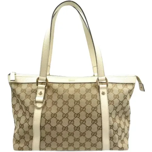 Pre-owned Canvas totes , female, Sizes: ONE SIZE - Gucci Vintage - Modalova