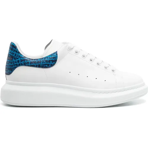 Weiße Sneakers mit Libellenmuster , Herren, Größe: 41 1/2 EU - alexander mcqueen - Modalova