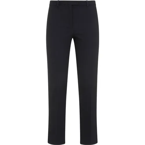 Blaue Hose Eleganter Maßgeschneiderter Stil , Damen, Größe: 2XS - Max Mara - Modalova