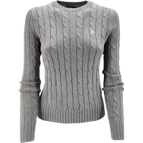 Grey Sweaters for Men , female, Sizes: S, M - Ralph Lauren - Modalova