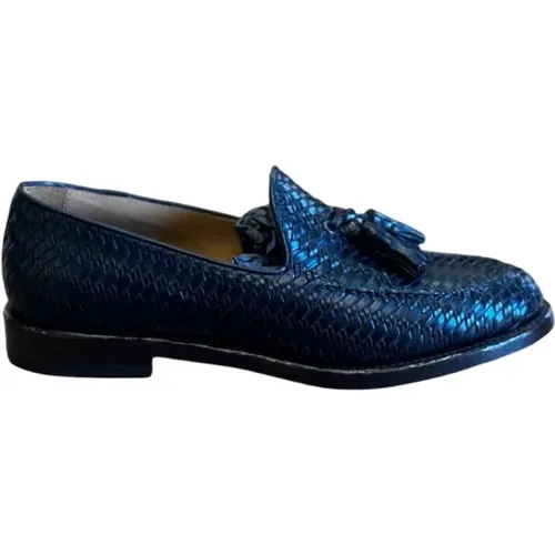 Classic Leather Loafer Shoe , male, Sizes: 7 1/2 UK, 8 1/2 UK - Corvari - Modalova