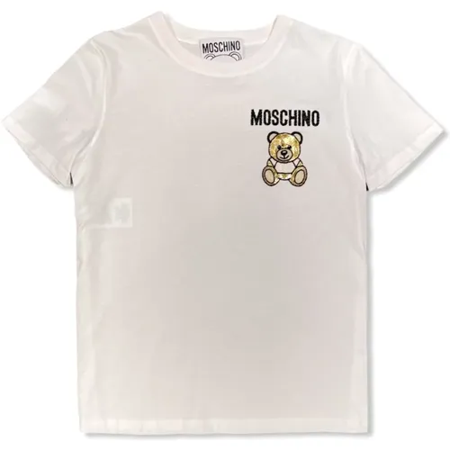 Stylisches Damen T-Shirt - Trendiges Design , Damen, Größe: S - Moschino - Modalova