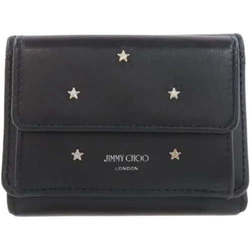 Pre-owned Leather wallets , female, Sizes: ONE SIZE - Jimmy Choo Pre-owned - Modalova