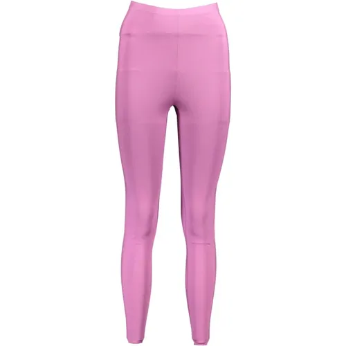 Polyester Leggings with Contrasting Details , female, Sizes: L, S, XS, M - Calvin Klein - Modalova