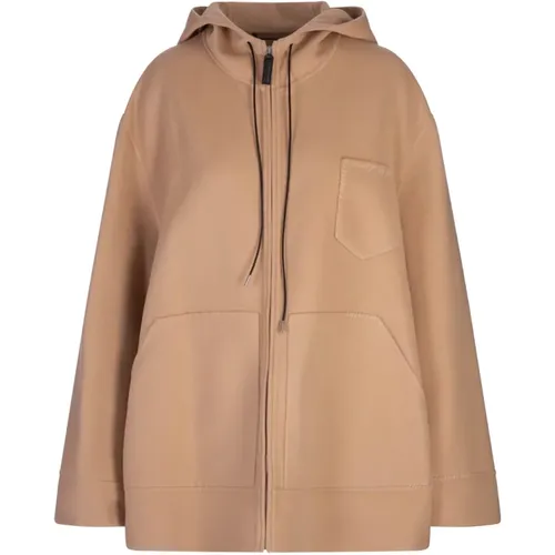 Oversized Hooded Parka Coat , female, Sizes: 2XS, S, XS - Marni - Modalova