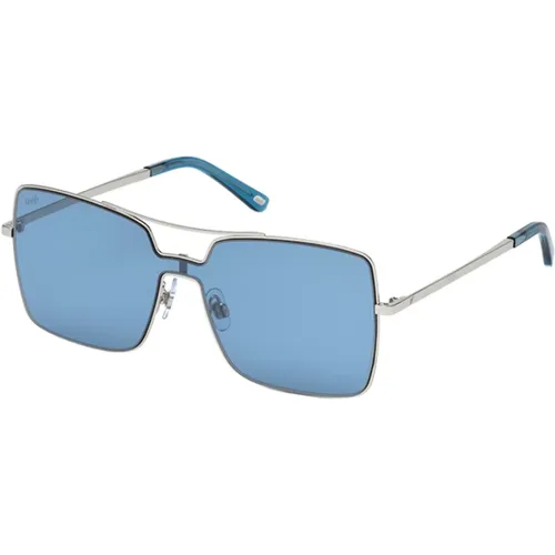 WE 0201 Sunglasses - Shiny Palladium/,Rose Gold Sunglasses - WEB Eyewear - Modalova