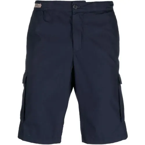 Casual Cotton Shorts with Drawstring , male, Sizes: S - PAUL & SHARK - Modalova