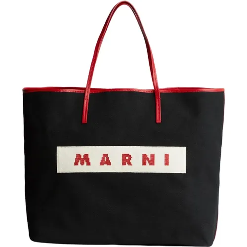 Stilvolle Einkaufstasche Marni - Marni - Modalova