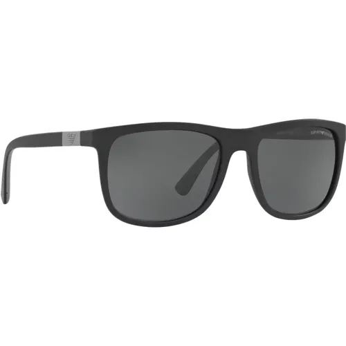 Matte Sunglasses EA 4079 504287 , male, Sizes: 57 MM - Emporio Armani - Modalova
