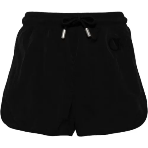 Off-White Shorts , female, Sizes: S, XS, 2XS - Off White - Modalova
