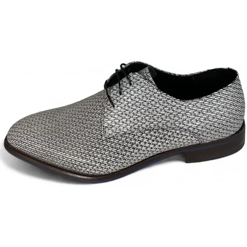 Elegante Business Schnürschuhe Taupe , Herren, Größe: 41 1/2 EU - Van Bommel - Modalova