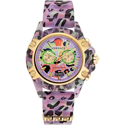 Chrono Active Multifunktionsuhr - Versace - Modalova