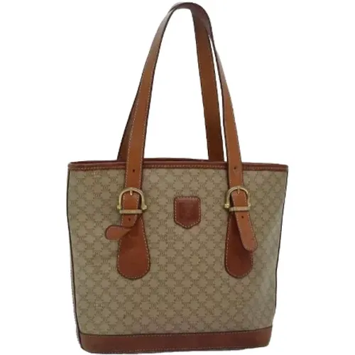 Pre-owned Canvas celine-bags , female, Sizes: ONE SIZE - Celine Vintage - Modalova