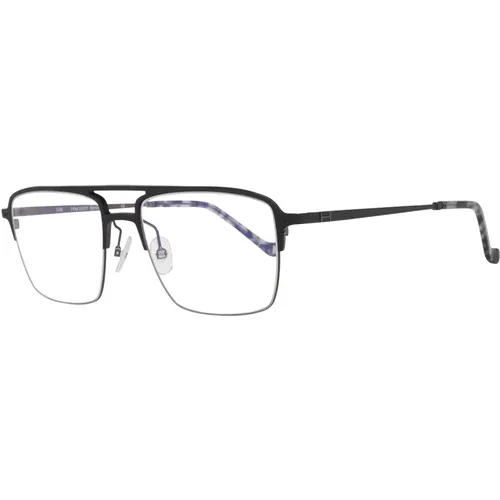 Schwarze Herren Optische Brillen , Herren, Größe: ONE Size - Hackett - Modalova