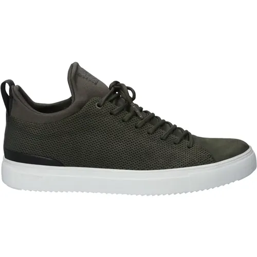 Streetstyle Mid-Top Sneaker , Herren, Größe: 47 EU - Blackstone - Modalova