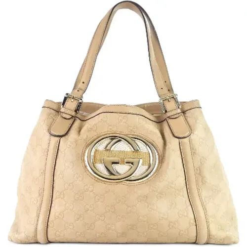 Pre-owned Leather totes , female, Sizes: ONE SIZE - Gucci Vintage - Modalova