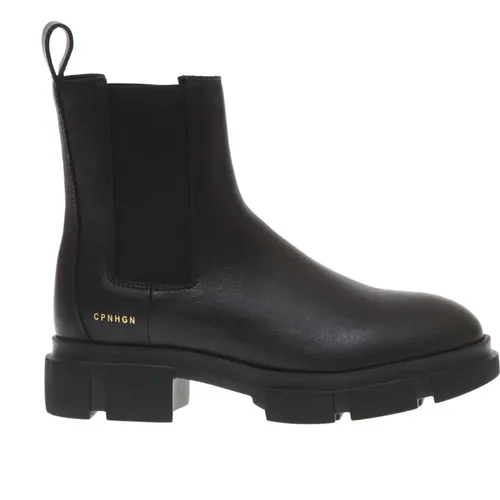 Schwarze Stiefeletten Aw23 Beatles Stil , Damen, Größe: 38 EU - Copenhagen Shoes - Modalova