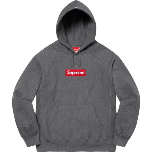 Limited Edition Hooded Sweatshirt Charcoal , male, Sizes: 2XL, XL, L, M, S - Supreme - Modalova