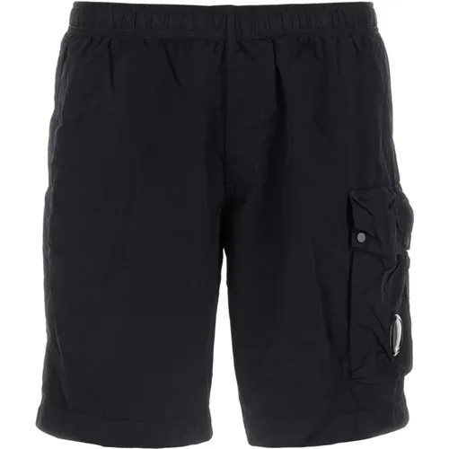 Mitternachtsblaue Badehose , Herren, Größe: L - C.P. Company - Modalova